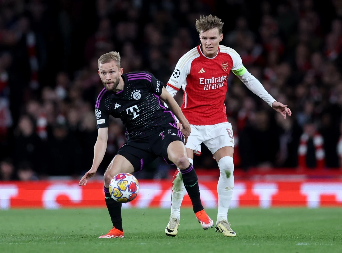 kết quả cúp c1 châu Âu hôm nay 10 4 arsenal bị bayern munich cầm hòa hình ảnh 1 Kết quả Cúp C1 châu Âu hôm nay 10/4: Arsenal bị Bayern Munich cầm hòa