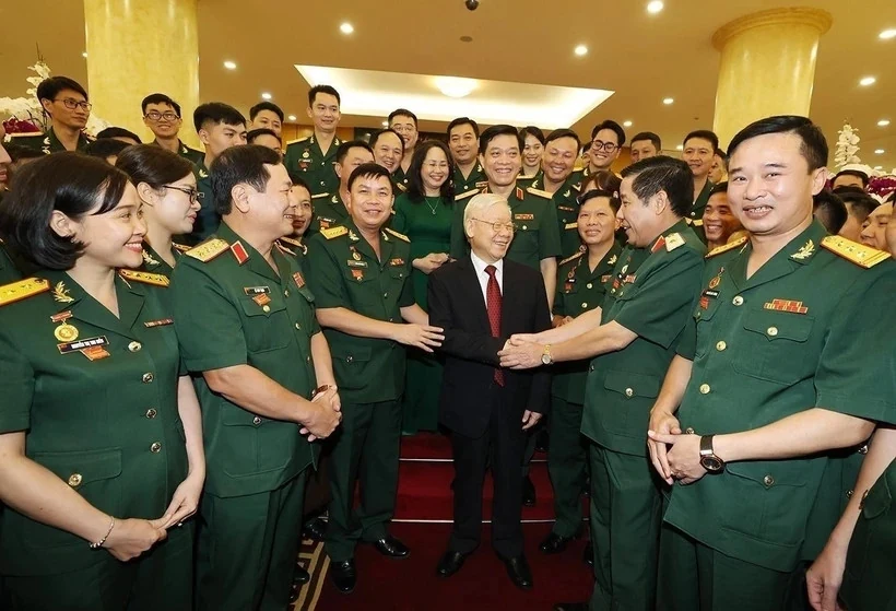 xúc động hình ảnh tổng bí thư nguyễn phú trọng với đồng bào, chiến sĩ cả nước hình ảnh 5 Xúc động hình ảnh Tổng Bí thư Nguyễn Phú Trọng với đồng bào, chiến sĩ cả nước