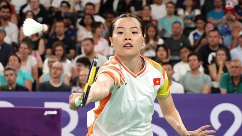 tay vợt nguyễn thùy linh thắng áp đảo tại olympic 2024 hình ảnh 1 Tay vợt Nguyễn Thùy Linh thắng áp đảo tại Olympic 2024