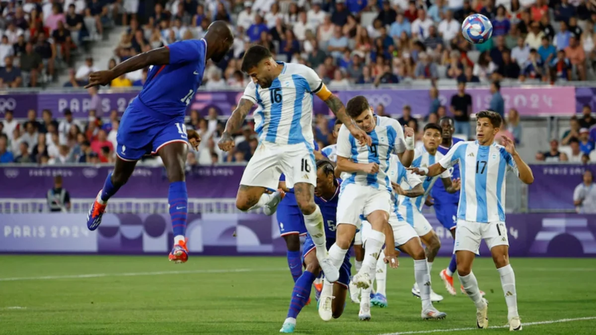 thắng kịch tính argentina, pháp vào bán kết olympic paris 2024 hình ảnh 1 Thắng kịch tính Argentina, Pháp vào bán kết Olympic Paris 2024