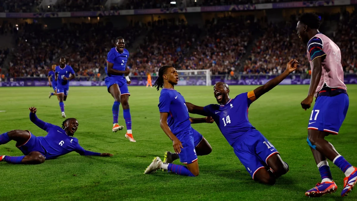 thắng kịch tính argentina, pháp vào bán kết olympic paris 2024 hình ảnh 2 Thắng kịch tính Argentina, Pháp vào bán kết Olympic Paris 2024