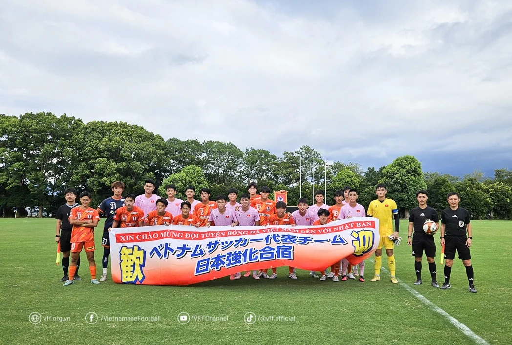 u20 việt nam thắng đậm trên đất nhật bản hình ảnh 1 U20 Việt Nam thắng đậm trên đất Nhật Bản