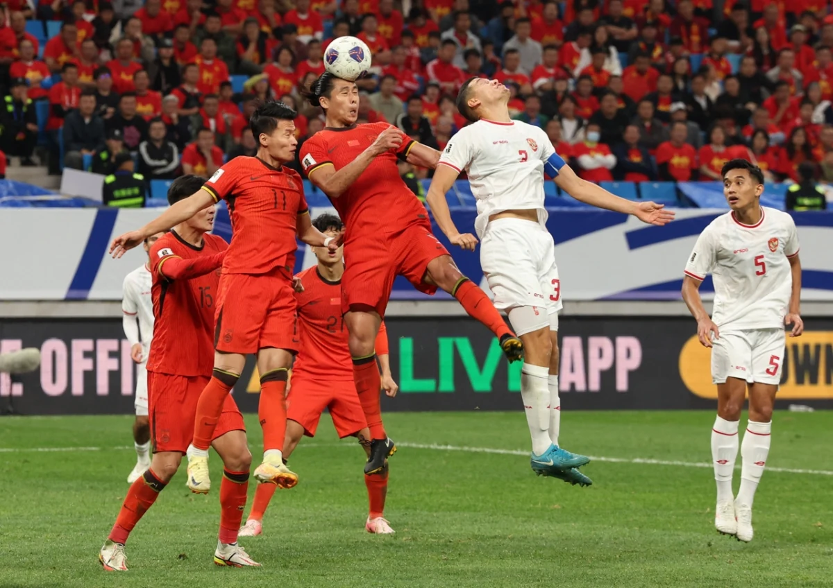 kết quả vòng loại world cup 2026 khu vực châu Á Đt trung quốc có điểm đầu tiên hình ảnh 1 Kết quả vòng loại World Cup 2026 khu vực châu Á: ĐT Trung Quốc có điểm đầu tiên