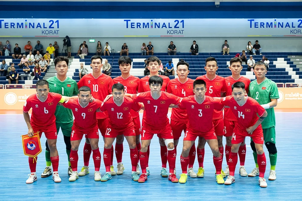 12 năm mới vào chung kết, Đt futsal việt nam tranh chức vô địch với indonesia hình ảnh 1 Giải Futsal Đông Nam Á 2024: 12 năm mới vào chung kết, ĐT Futsal Việt Nam tranh chức vô địch với Indonesia
