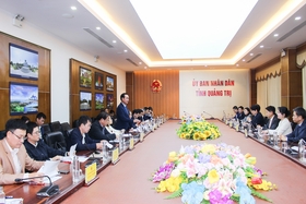 Dự án Trung tâm điện khí LNG Hải Lăng giai đoạn 1: Tăng cường phối hợp giữa nhà đầu tư và tỉnh để tháo gỡ khó khăn, đẩy nhanh tiến độ