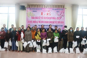 Mang Tết đến với người yếu thế