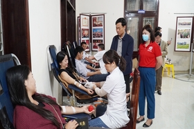 Cam Lộ: Gần 300 người hiến máu tình nguyện