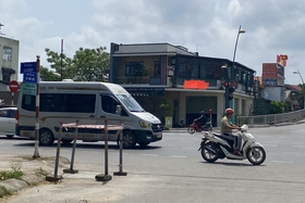 Đường Lê Thế Tiết sụt lún đã được sửa chữa