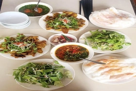 Đậm đà bánh ướt Ba Thung