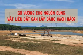 Gỡ vướng cho nguồn cung vật liệu đất san lấp bằng cách nào?