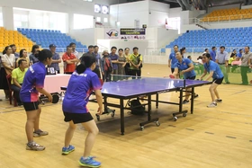 Tạo sức bật cho phong trào bóng bàn phát triển