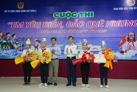 Bộ Tư lệnh Vùng Cảnh sát biển 2 tổ chức Cuộc thi “Em yêu biển, đảo quê hương”