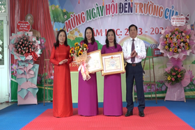 Triệu Phong: Thêm 12 trường học được công nhận trường đạt chuẩn quốc gia