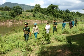 Bộ đội Biên phòng Quảng Trị là lực lượng nòng cốt, chuyên trách, cùng với quần chúng nhân dân làm nên những cột mốc sống nơi biên giới