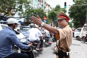 Thông báo phương án tạm cấm đường, phân luồng giao thông phục vụ chương trình nghệ thuật “Ước nguyện hòa bình”