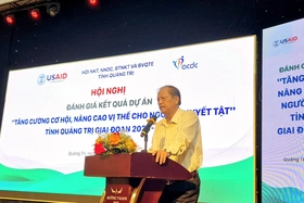 1.023 lượt người khuyết tật được tư vấn pháp luật miễn phí