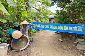 Cam Lộ: 108 người mắc sốt xuất huyết Dengue