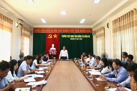 Thẩm tra các nội dung trình kỳ họp thứ 27 HĐND tỉnh khóa VIII