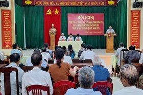 Cử tri Phường 3, TP. Đông Hà mong muốn sớm thông các tuyến đường trên địa bàn