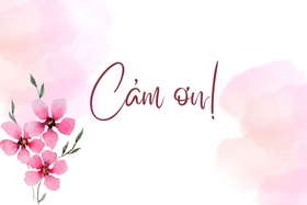 Lời cảm ơn