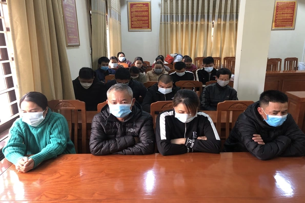 Triệt phá tụ điểm đánh bạc tại thị trấn Lao Bảo