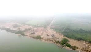 Khai thác trái phép 9,1 m<sup>3</sup> cát, bị phạt hơn 43 triệu đồng