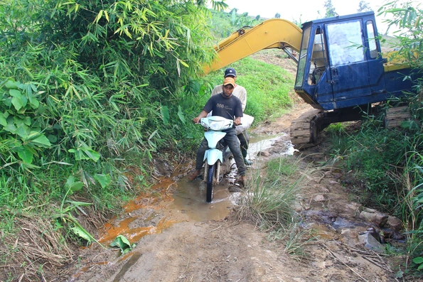 Bị chặn đường đúng vụ thu hoạch, gần 30 ha sắn của người dân nguy cơ mất trắng