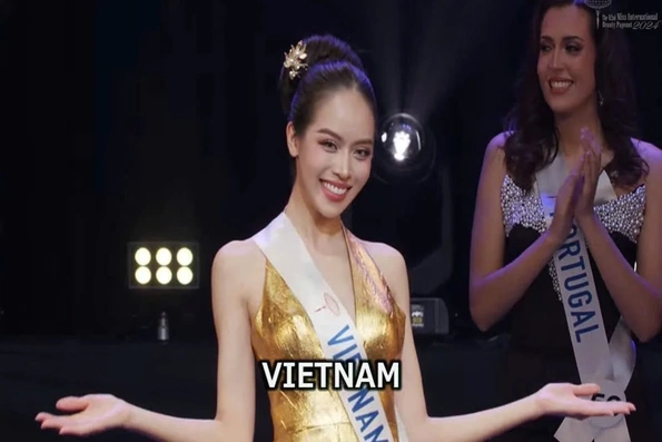 Cô gái Đà Nẵng Huỳnh Thị Thanh Thủy đoạt vương miện Hoa hậu Quốc tế 2024