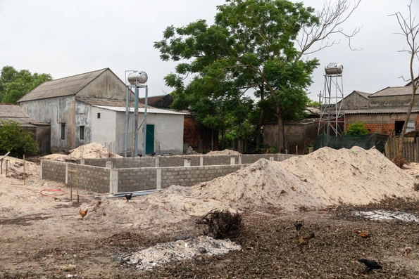 Hàng chục hộ dân xây nhà trái phép tại khu vực ảnh hưởng dự án cảng Mỹ Thủy
