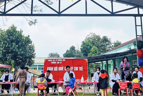 Chú trọng chăm sóc sức khỏe học sinh