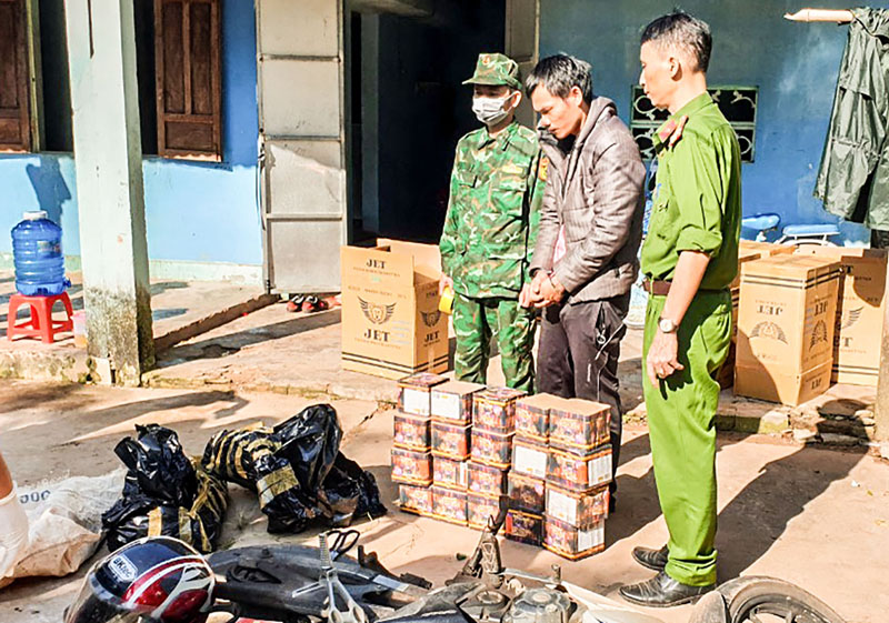 Ngăn chặn pháo lậu dịp cuối năm