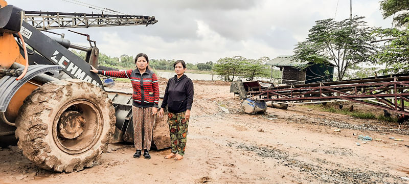Cần sớm có phương án hỗ trợ các hộ kinh doanh cát sỏi ở xã Triệu Thành