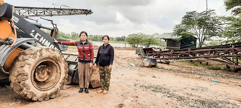 Cần sớm có phương án hỗ trợ các hộ kinh doanh cát sỏi ở xã Triệu Thành