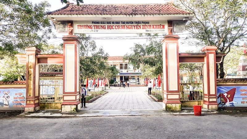 Trường THCS Nguyễn Bỉnh Khiêm nỗ lực xây dựng đạt chuẩn quốc gia