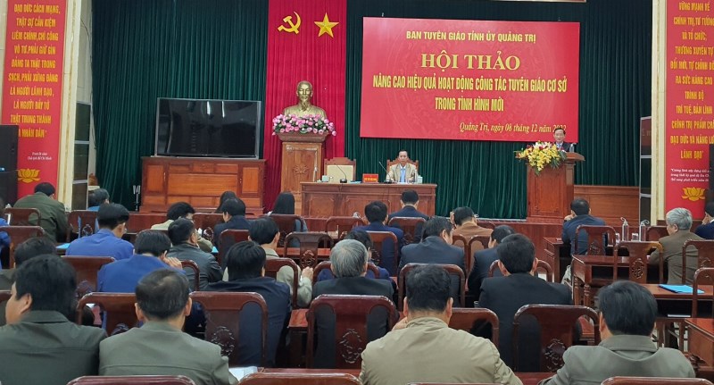 Nâng cao hiệu quả hoạt động công tác tuyên giáo cơ sở trong tình hình mới