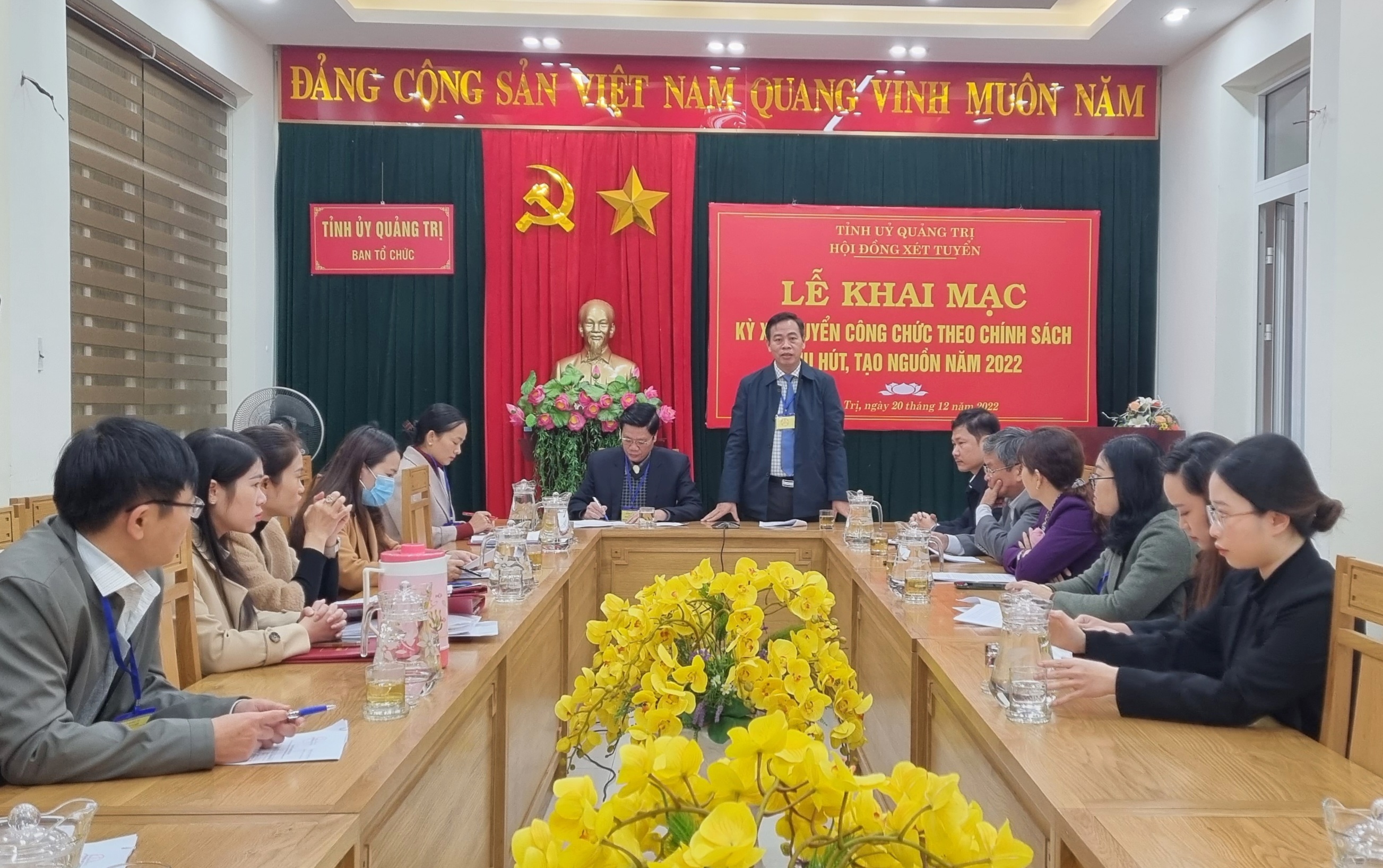 Khai mạc xét tuyển công chức theo chính sách thu hút, tạo nguồn năm 2022