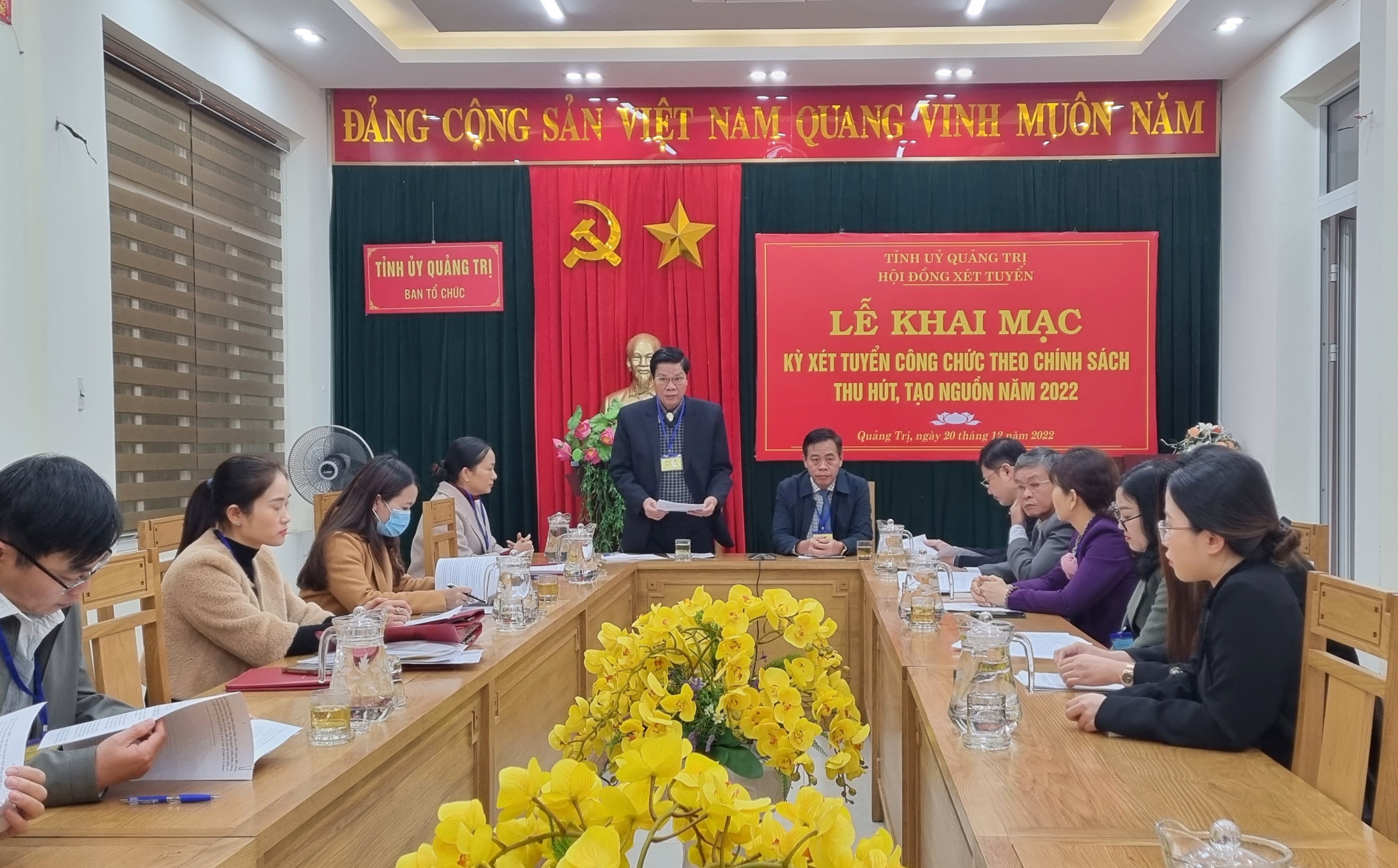 Khai mạc xét tuyển công chức theo chính sách thu hút, tạo nguồn năm 2022