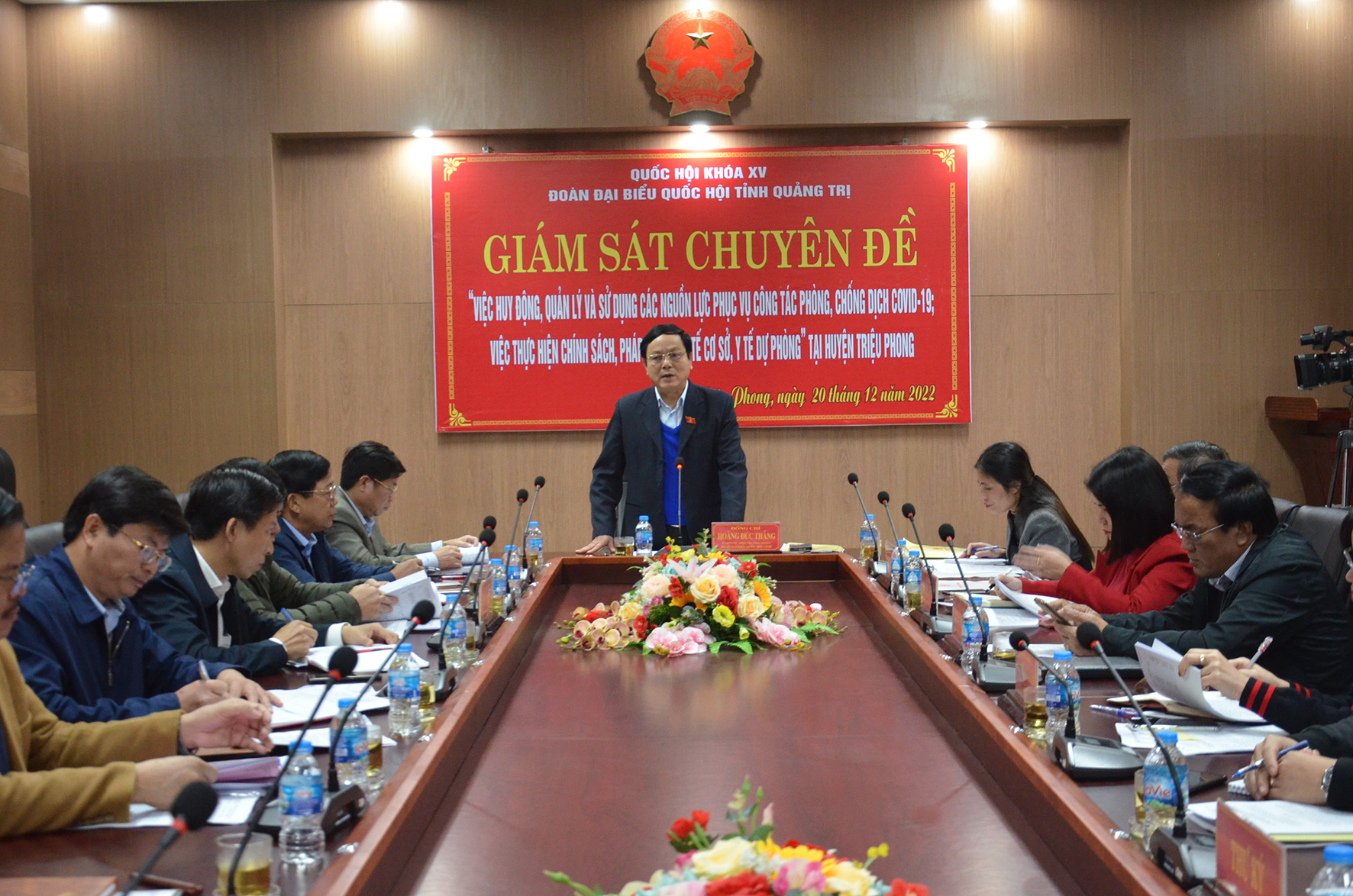 Giám sát việc sử dụng các nguồn lực phòng chống COVID-19 và thực hiện chính sách, pháp luật về y tế cơ sở, y tế dự phòng
