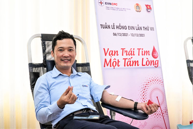 Lê Minh Thành - tấm gương hiến máu tiêu biểu