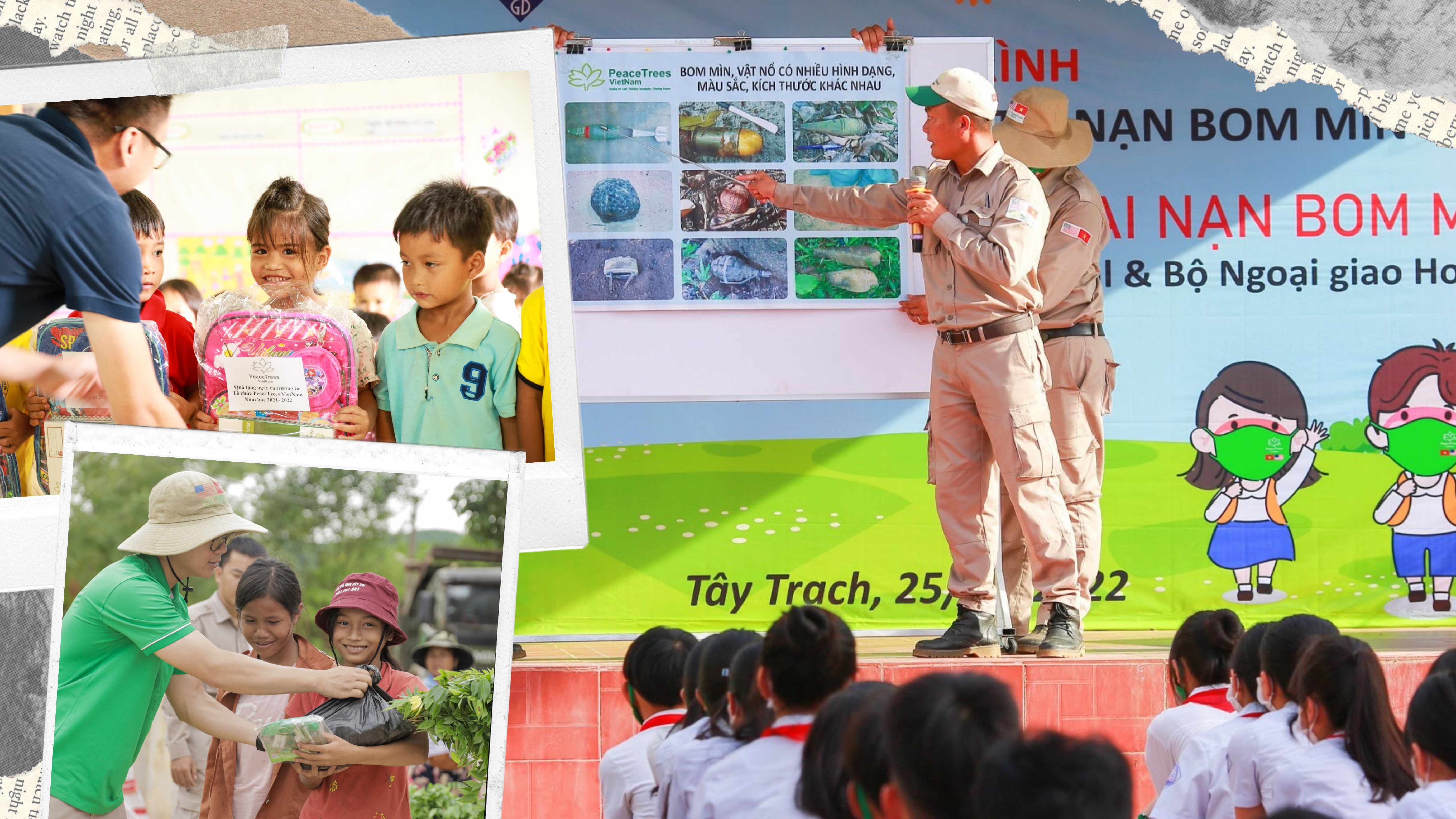 Từ những mầm cây hòa bình…