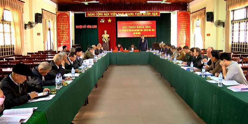 Nâng cao chất lượng nghiên cứu, biên soạn lịch sử Đảng ở Vĩnh Linh