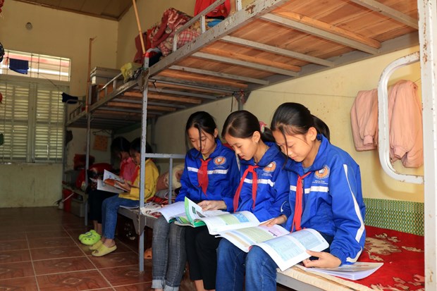 Tỉ lệ học sinh bán trú của trường phổ thông dân tộc bán trú từ 18/3/2023
