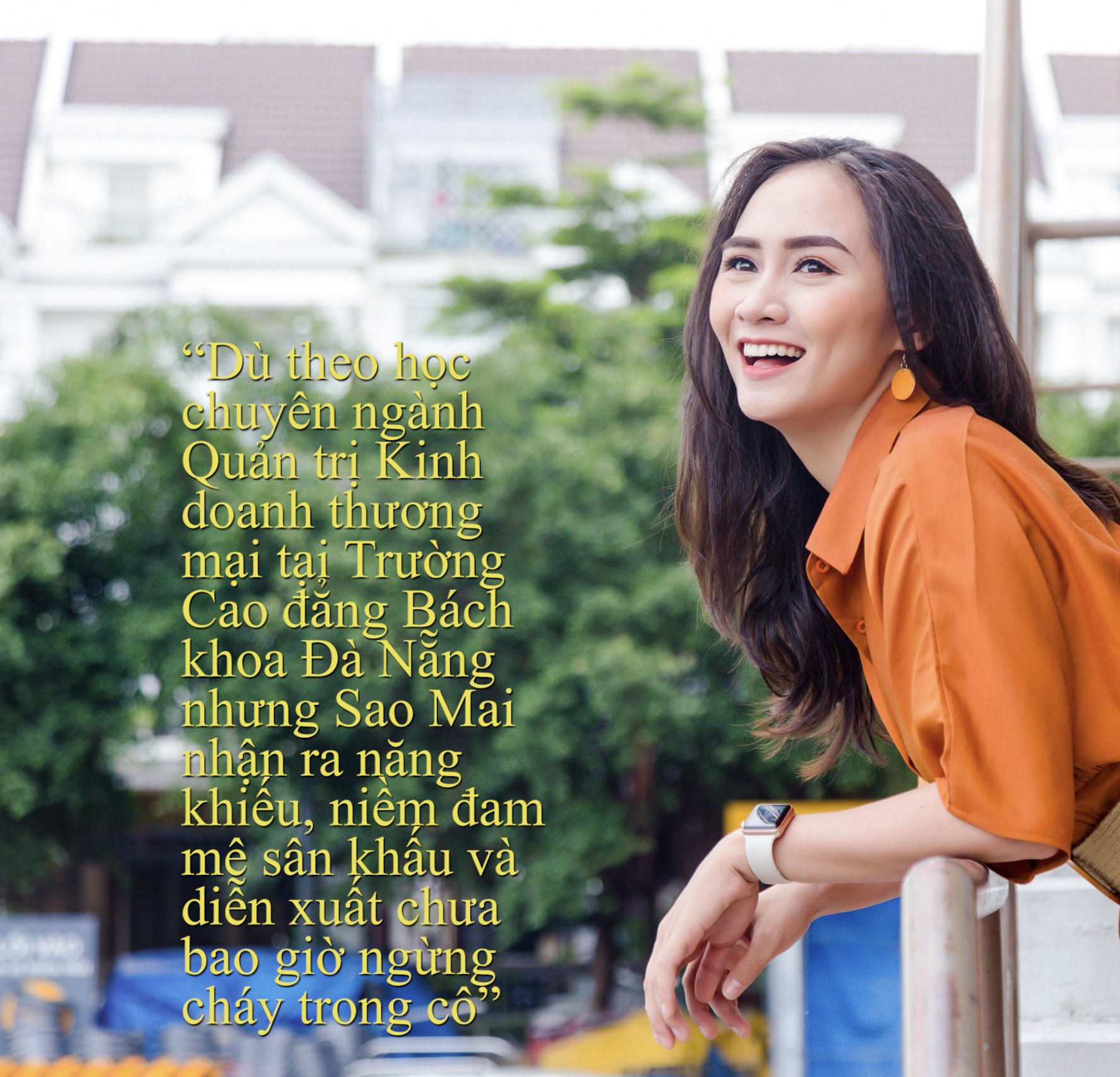 Diễn viên Sao Mai: Tôi đã “lội ngược dòng” để chạm tới ước mơ