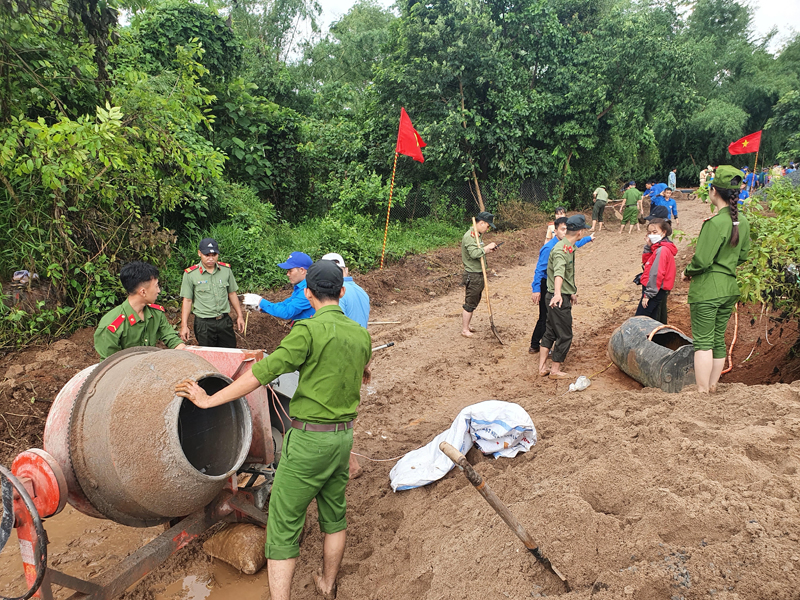 Công an Quảng Trị khắc ghi lời Bác dạy