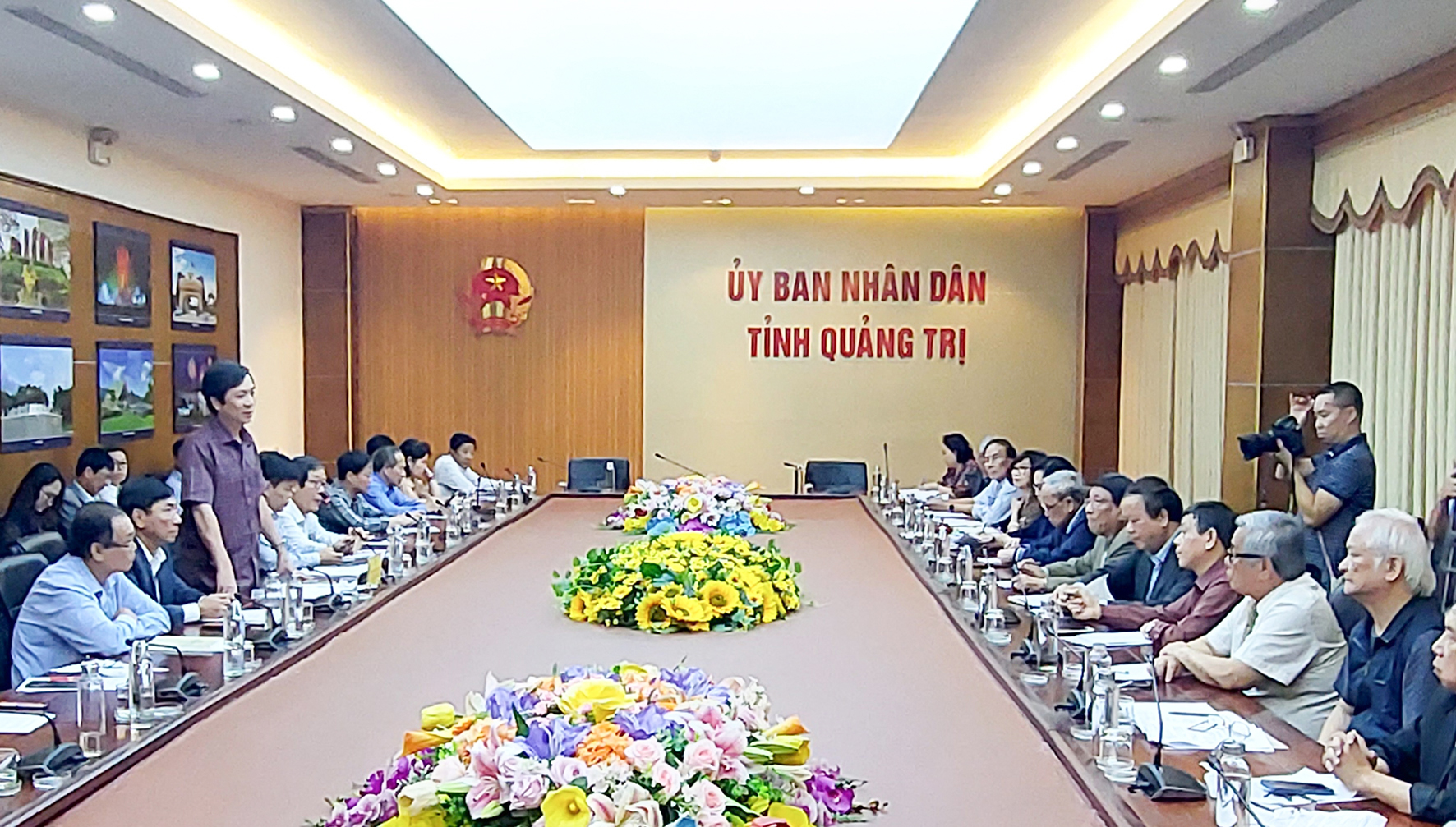 UBND tỉnh Quảng Trị làm việc với Hội đồng Di sản văn hóa quốc gia