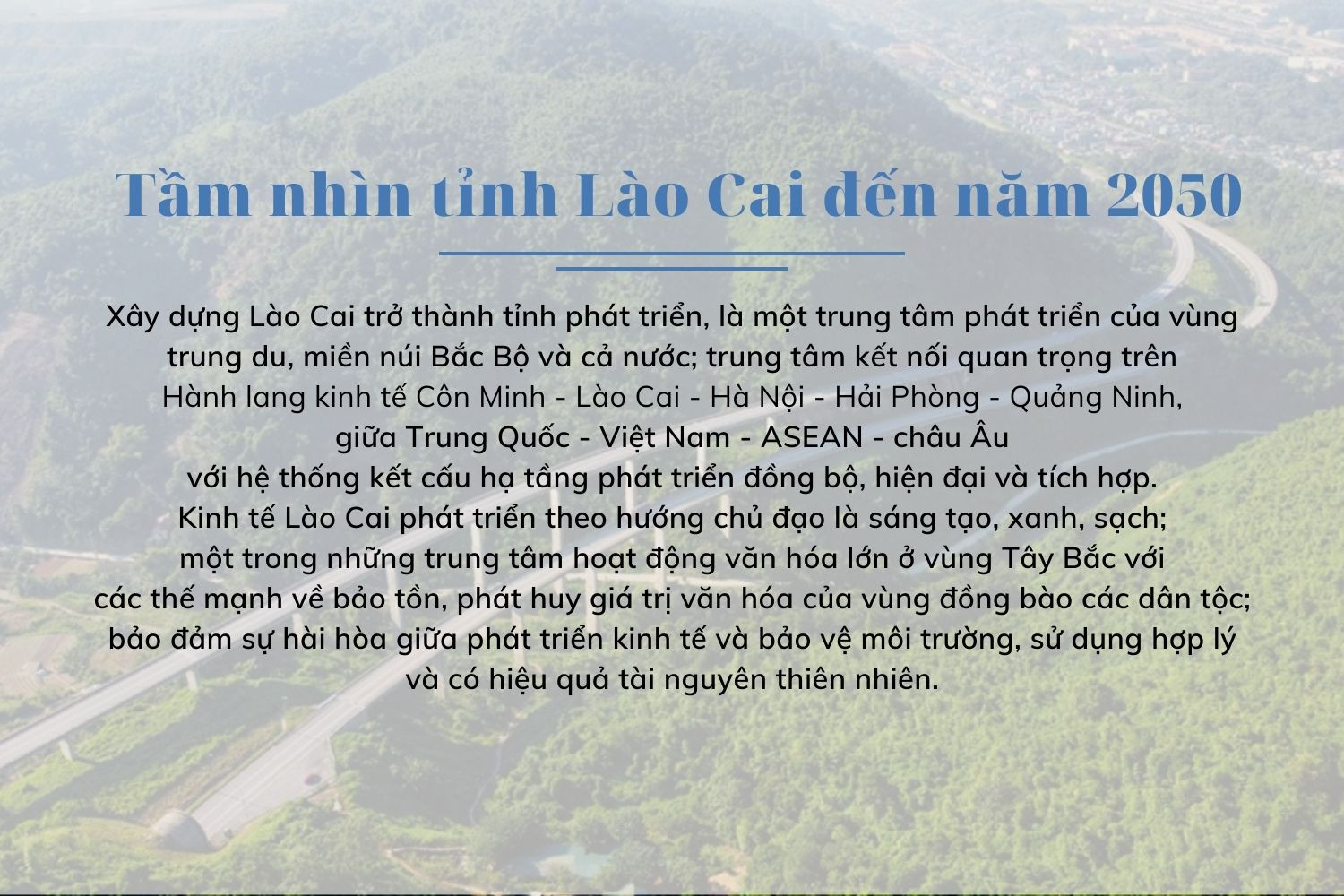 Nguồn lực mới để Lào Cai “cất cánh”
