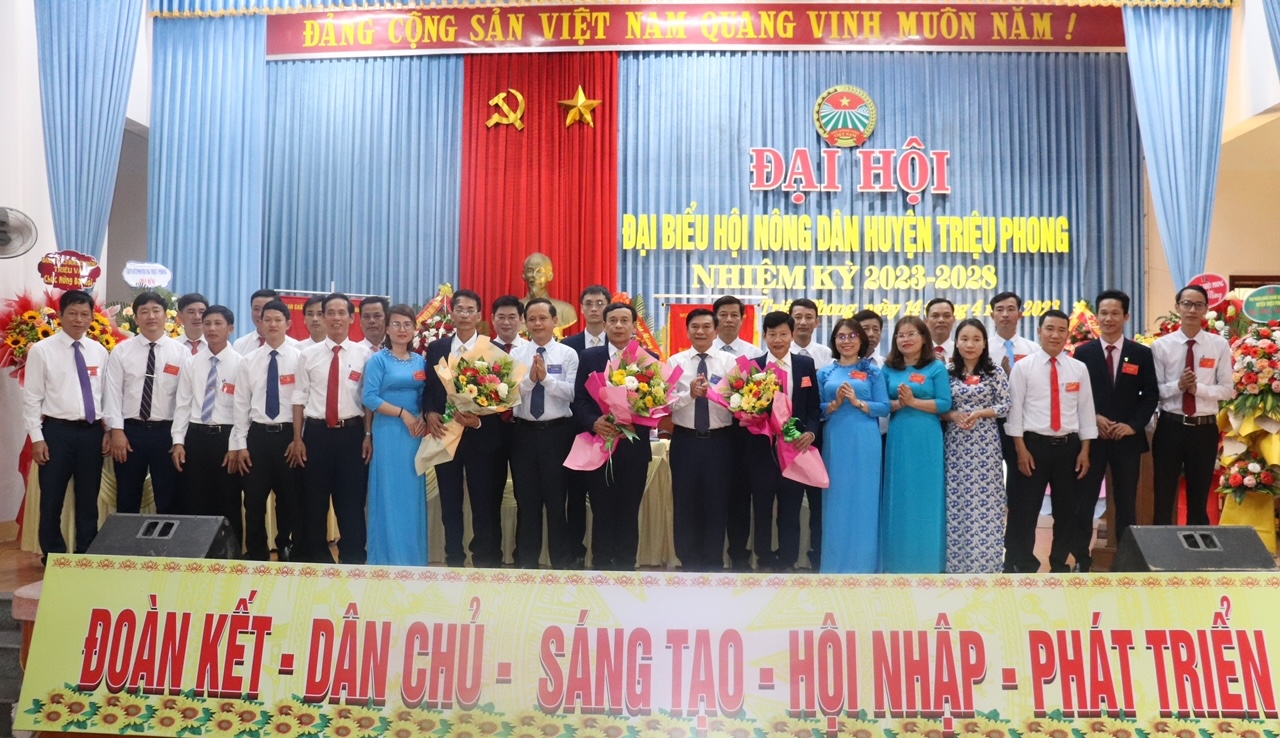 Đại hội đại biểu Hội Nông dân huyện Triệu Phong nhiệm kỳ 2023 - 2028