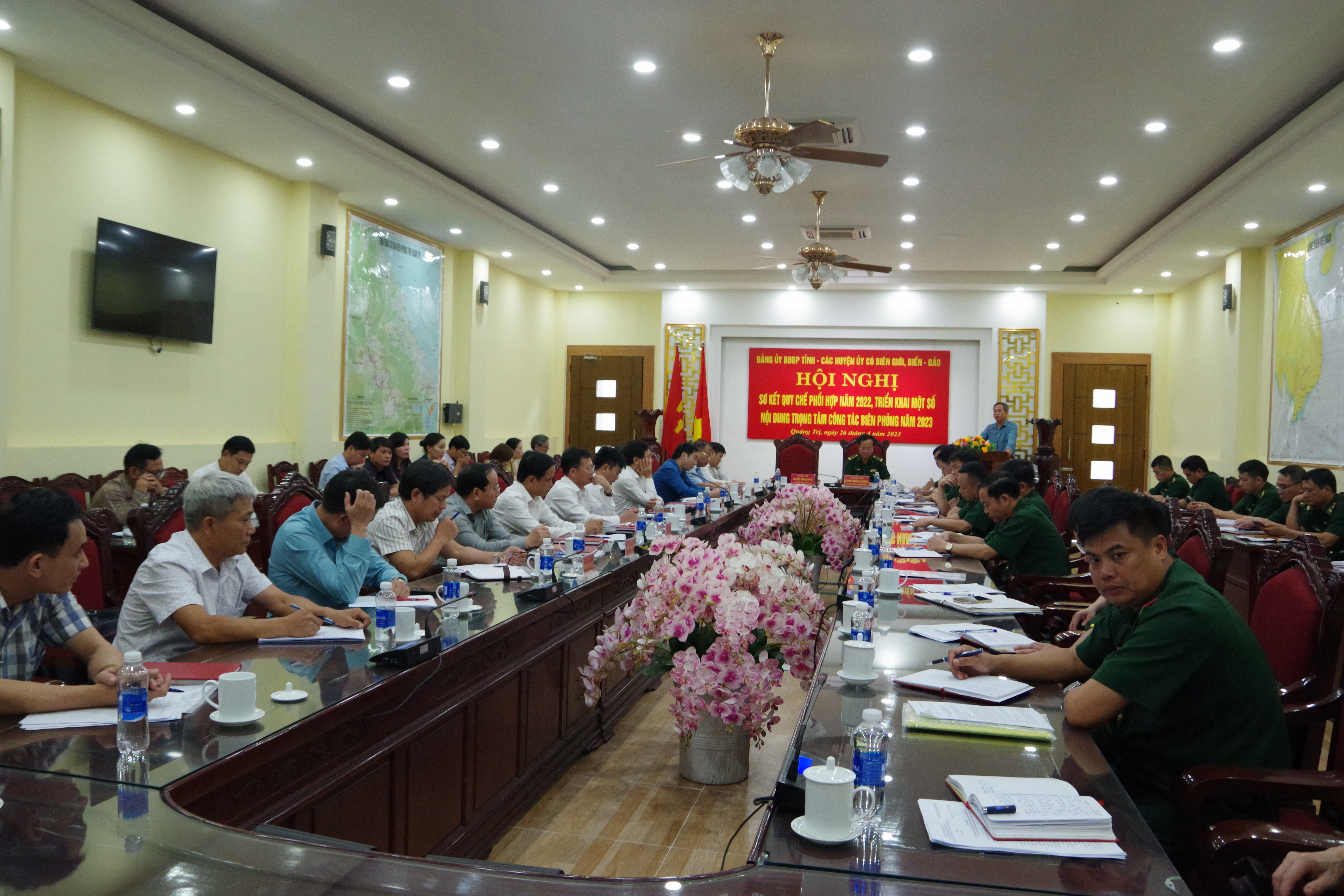 Triển khai nội dung trọng tâm công tác biên phòng năm 2023