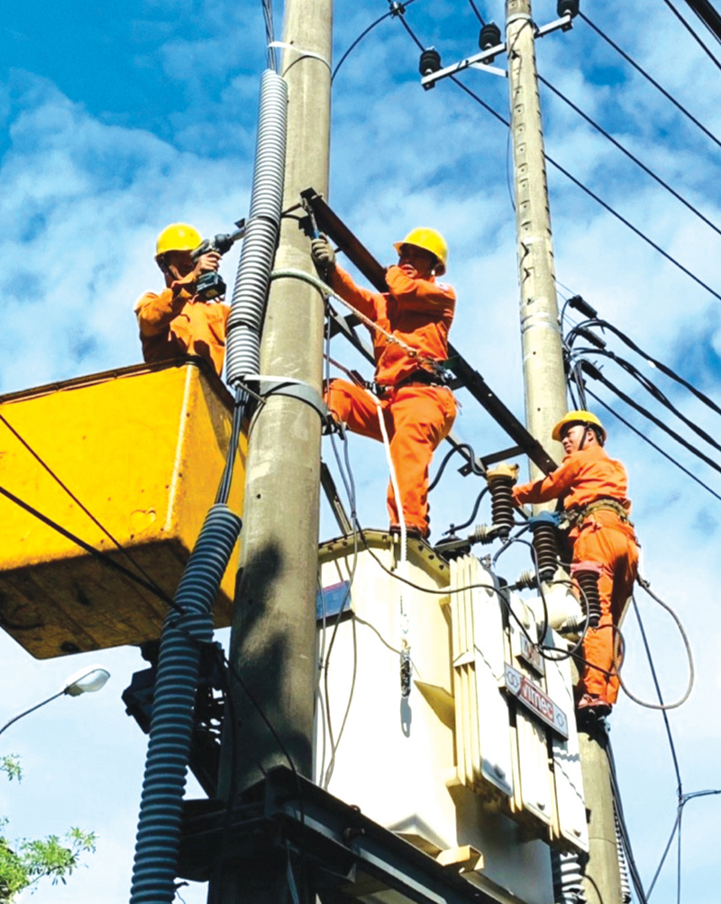VÌ nguồn điện năng ổn định cho thành phố