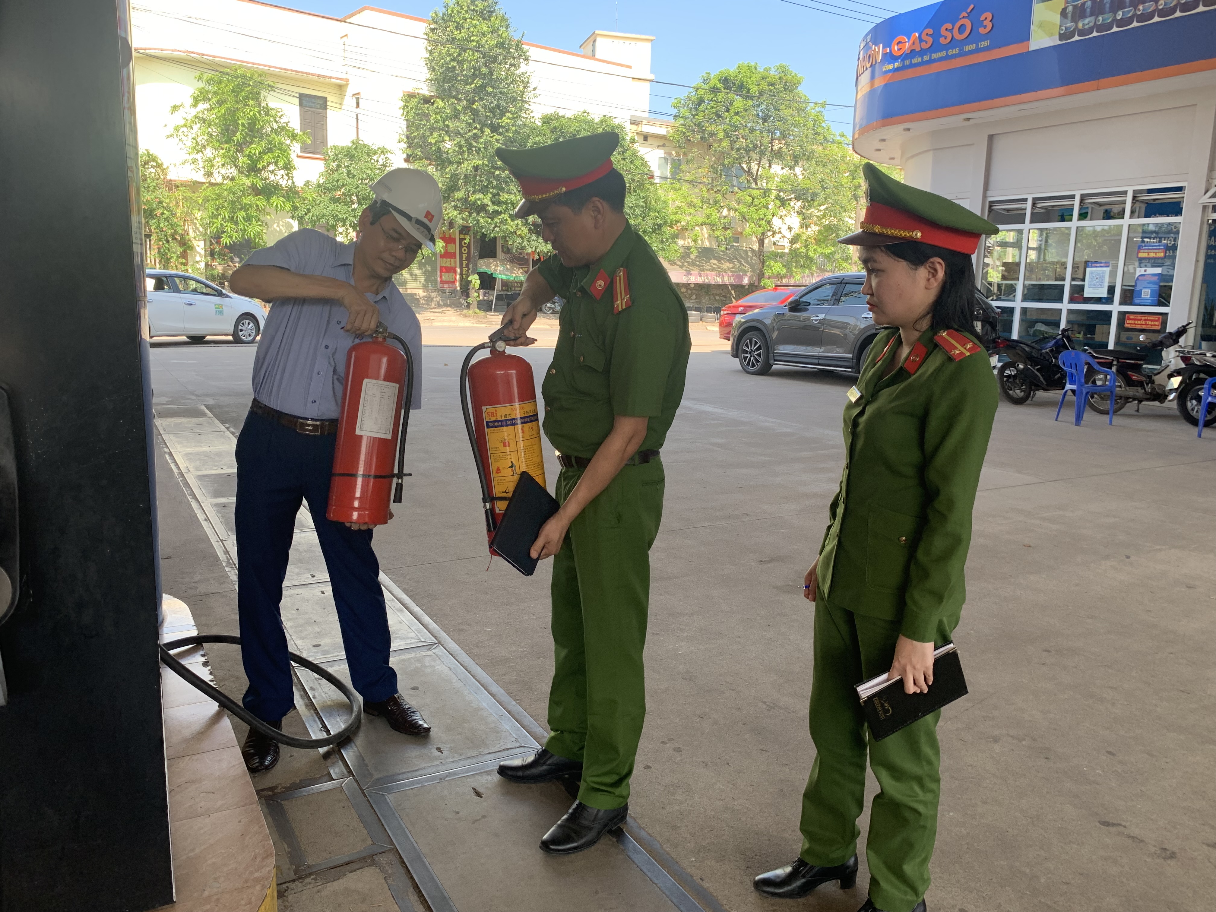 Đảm bảo an toàn phòng cháy chữa cháy tại các cơ sở kinh doanh xăng dầu